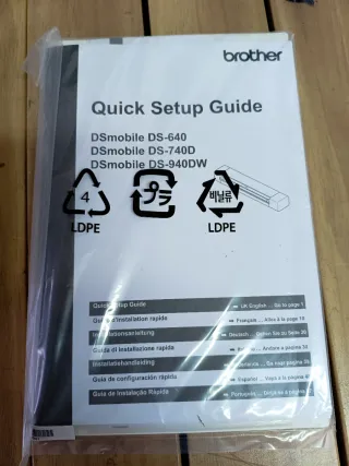 Brother DS940DW. Scanner portatile per documenti A4