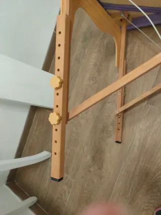 Camilla plegable madera Quirumed