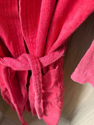 Accappatoio Caleffi rosso tg M