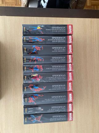 Coleccion Completa de 10 Tomos Omnigold Spiderman