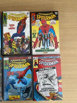 Coleccion Completa de 10 Tomos Omnigold Spiderman