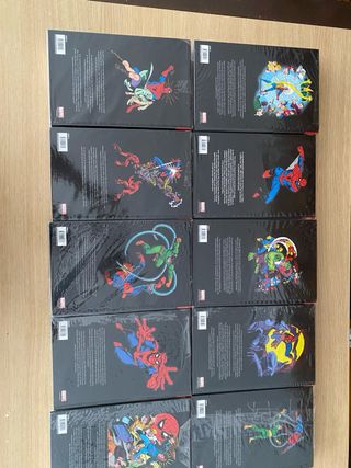 Coleccion Completa de 10 Tomos Omnigold Spiderman