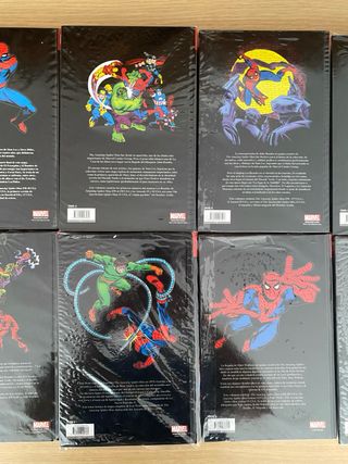 Coleccion Completa de 10 Tomos Omnigold Spiderman