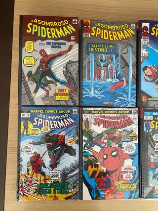 Coleccion Completa de 10 Tomos Omnigold Spiderman