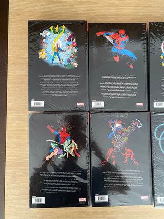 Coleccion Completa de 10 Tomos Omnigold Spiderman