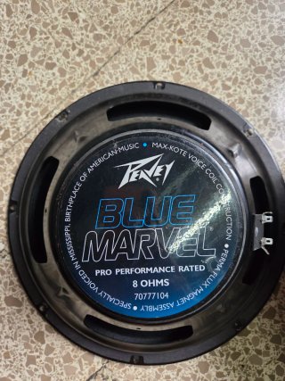 Altavoces 12" Peavey Blue Marvel 8ohm. Made in USA