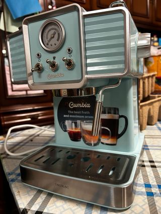 Cafetera Cumbia Azul