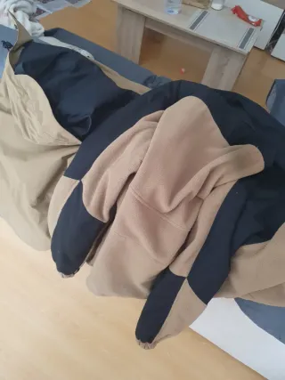 Parka 5.11 Tactical Coyote y Negro incluye forro