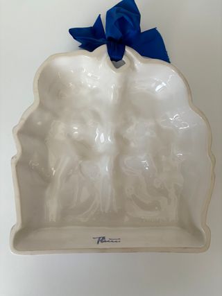 formella thun vintage gatti estate bianco blu ricc