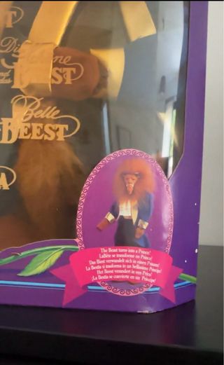 Muñecos Disney “La Bella y la Bestia” (Beauty and