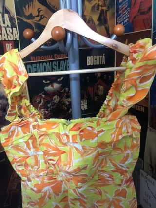 Vestido Scalpers Midi Estampado Floral