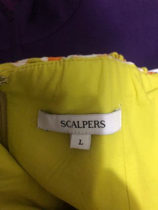 Vestido Scalpers Midi Estampado Floral