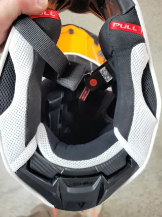 Casco Airoh Strycker Skin Naranja Mate