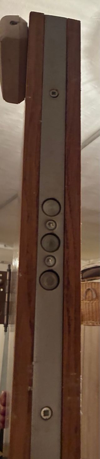 Puerta blindada roble -
