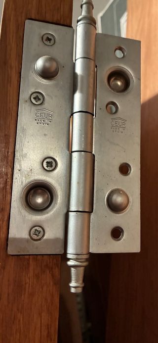 Puerta blindada roble -