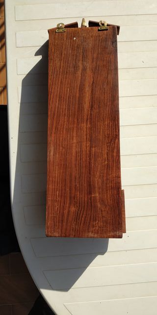 Portallaves madera vintage grabado