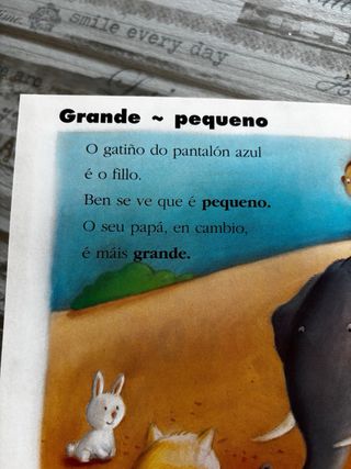 Libro infantil " Os Contrarios "