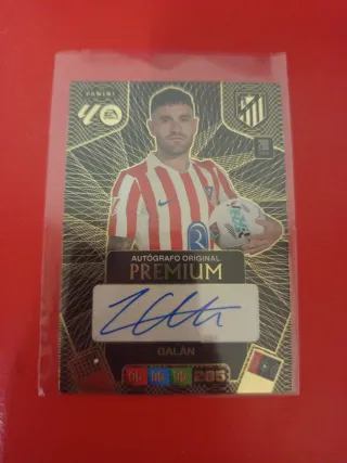 Autógrafo Javi Galán Premium Panini