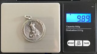 Medalla Religiosa Plata Ley + Regalo