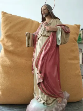 Figura Cristo Sagrado Corazón Olot