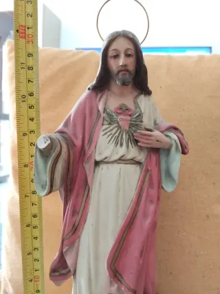 Figura Cristo Sagrado Corazón Olot