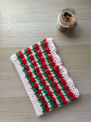Funda de libros crochet