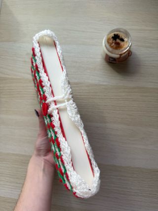 Funda de libros crochet