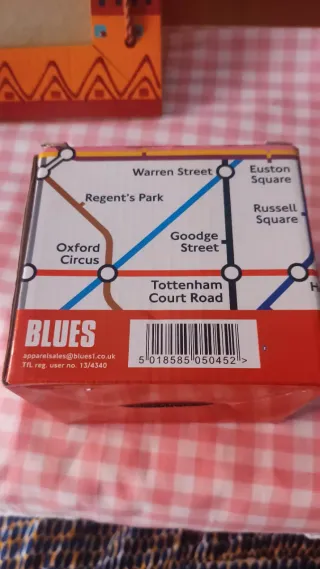 Taza London Underground Original Caja