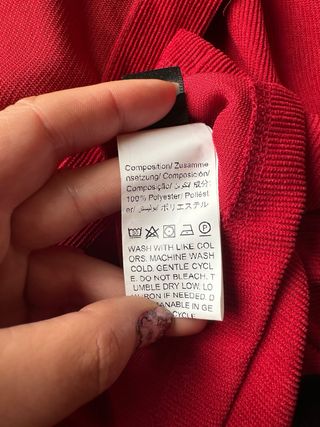 Minifalda efecto pana con botones