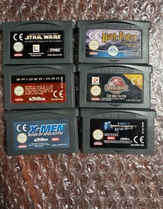 Lote 56 Juegos Game Boy Advance a 20 euros x Ud.