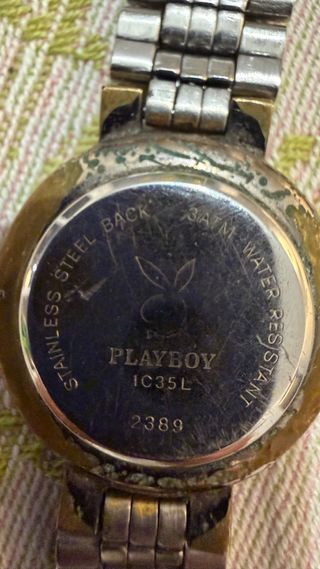 Orologio Playboy Vintage Oro Nero