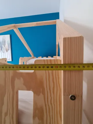 Letto a castello con materassi