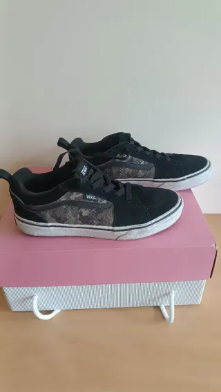 Vans donna nere camouflage taglia 38