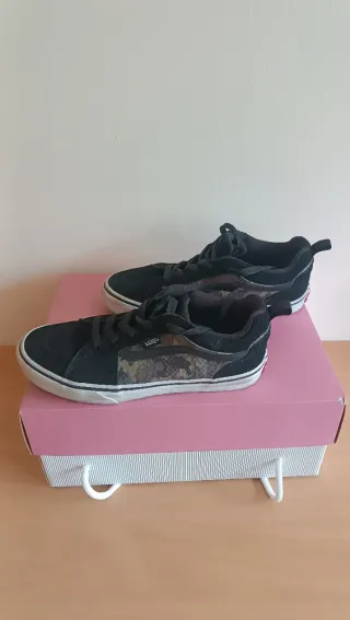 Vans donna nere camouflage taglia 38