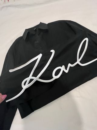 Camisa Cover-Up Karl Lagerfeld Signature original