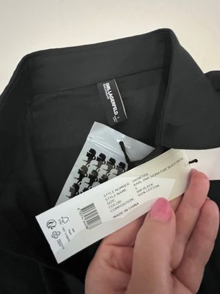 Camisa Cover-Up Karl Lagerfeld Signature original