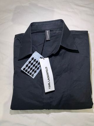 Camisa Cover-Up Karl Lagerfeld Signature original