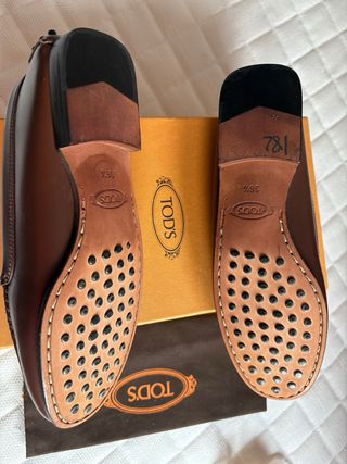 Mocasines Tod's Marrones, mujer, 36,5 y nuevos