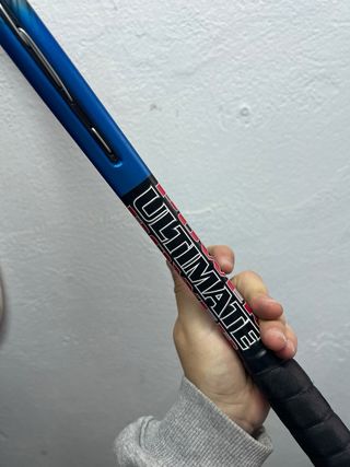 Raquetas de Tenis Azul y Negra