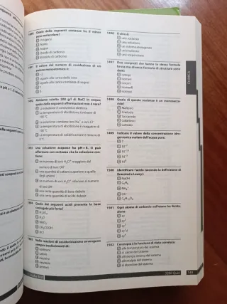 KIT AlphaTest Biotecnologie Farmacia 3 libri
