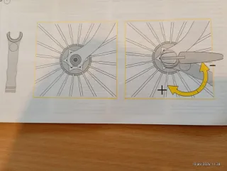 Llave radios Mavic GF50, también para BUJES mavic