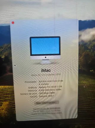 iMac 4K 2019 con accesorios