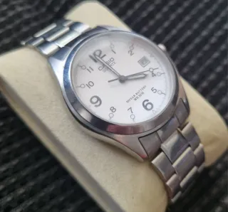 Reloj Casio MTP-1268 Plata y Blanco