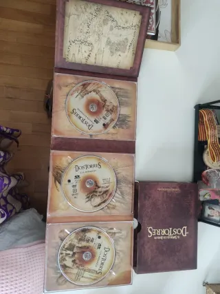 DVDs El Señor de los Anillos y Piratas del Caribe