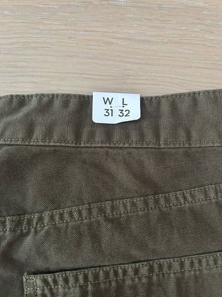 Tommy Jeans Pantaloni Cargo Cotone Verde Oliva