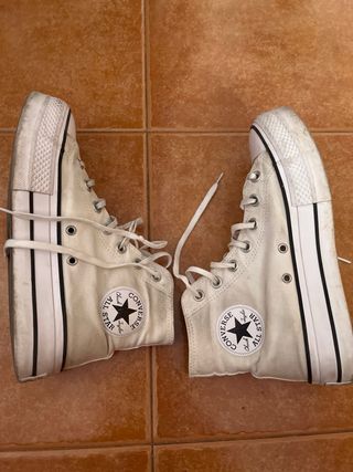 Converse Blancas Mujer/Hombre Talla 38
