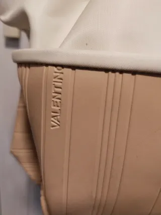 Bolso Valentino Beige y Blanco