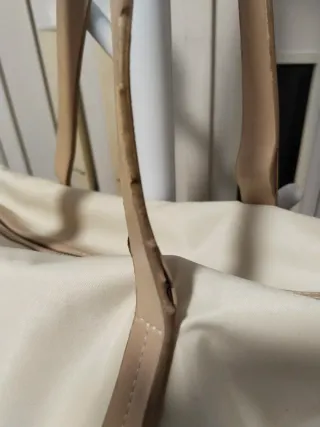 Bolso Valentino Beige y Blanco