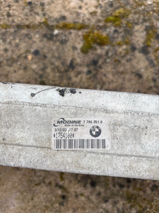 Intercooler BMW E46 320d 150cv