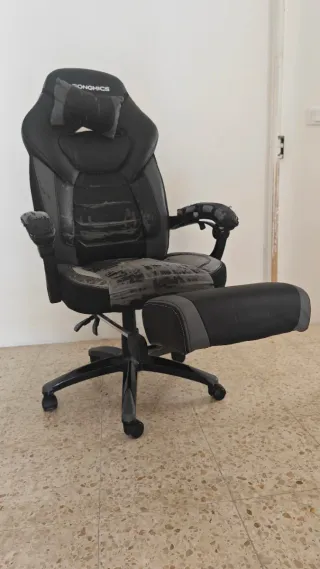 Silla gaming Songmics negra